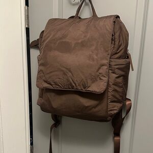 Calpak Chocolate Brown diaper bag